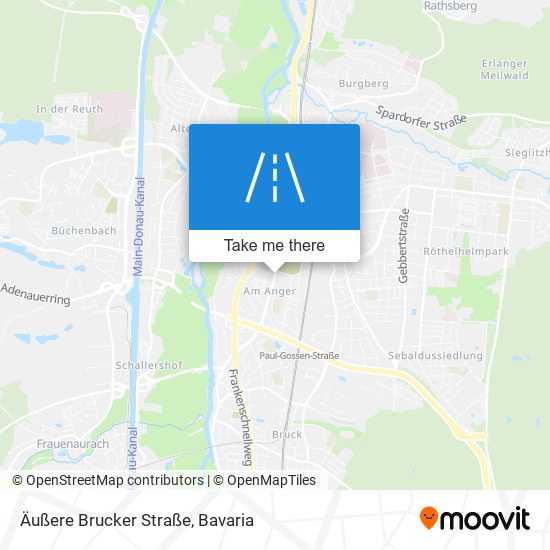 Äußere Brucker Straße map