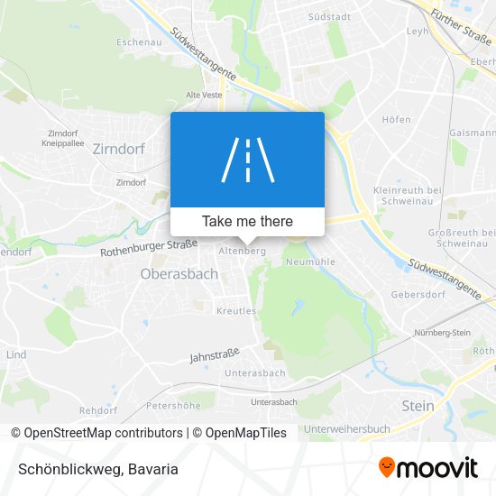 Schönblickweg map