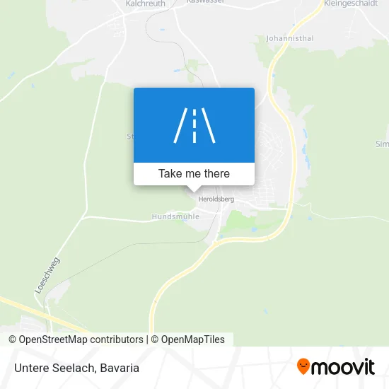 Карта Untere Seelach