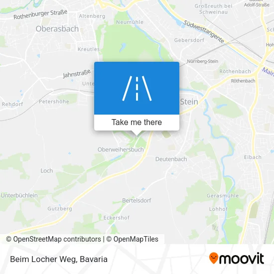 Карта Beim Locher Weg