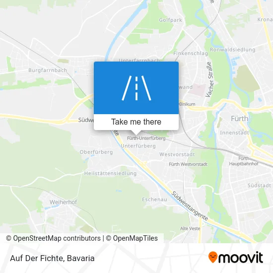 Карта Auf Der Fichte