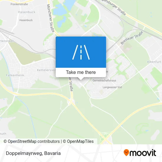 Карта Doppelmayrweg