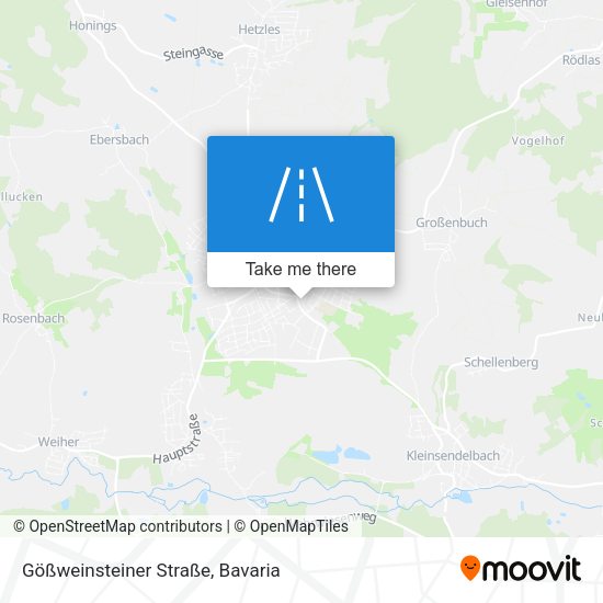 Gößweinsteiner Straße map