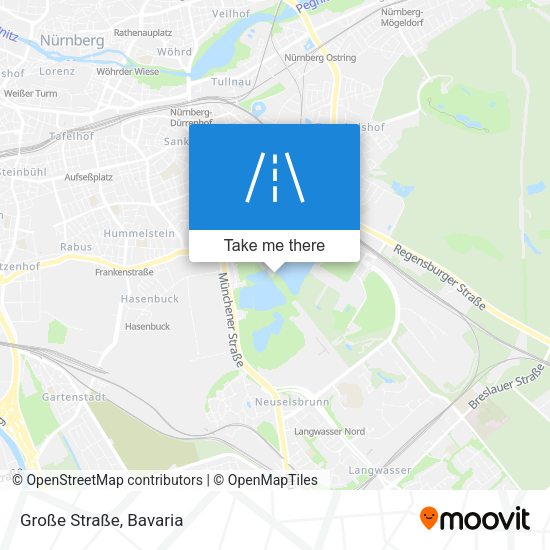 Große Straße map
