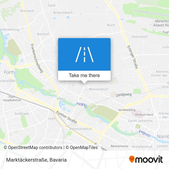Marktäckerstraße map