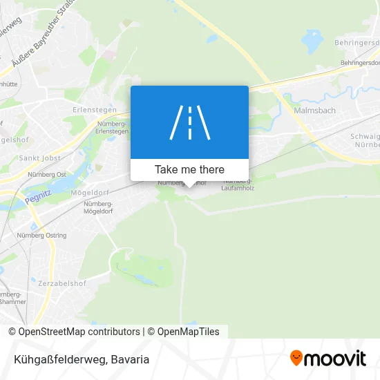 Kühgaßfelderweg map