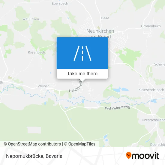 Карта Nepomukbrücke