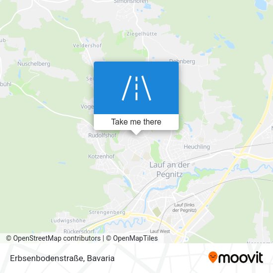 Erbsenbodenstraße map