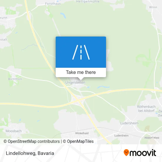 Карта Lindellohweg