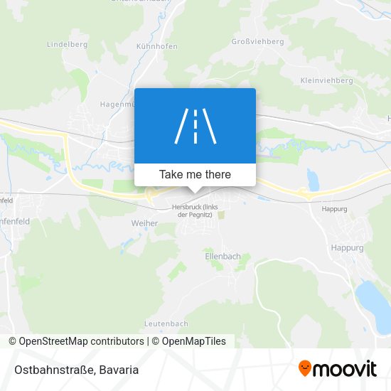 Ostbahnstraße map