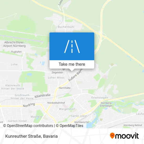 Kunreuther Straße map
