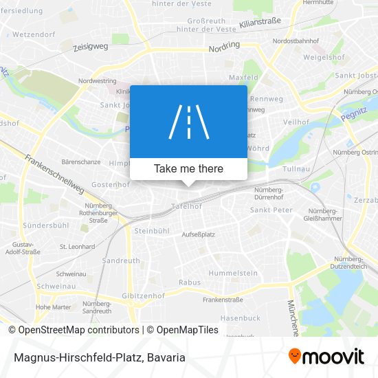 Magnus-Hirschfeld-Platz map