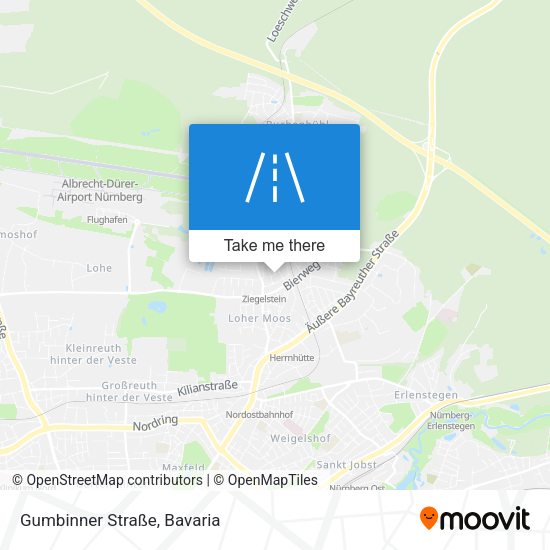 Gumbinner Straße map