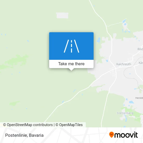 Карта Postenlinie