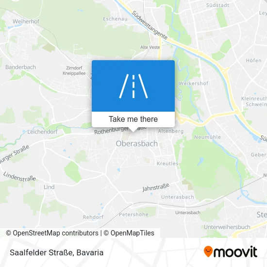Saalfelder Straße map