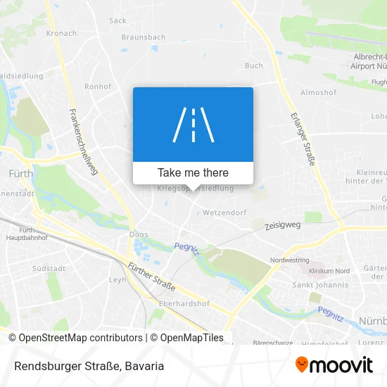 Карта Rendsburger Straße