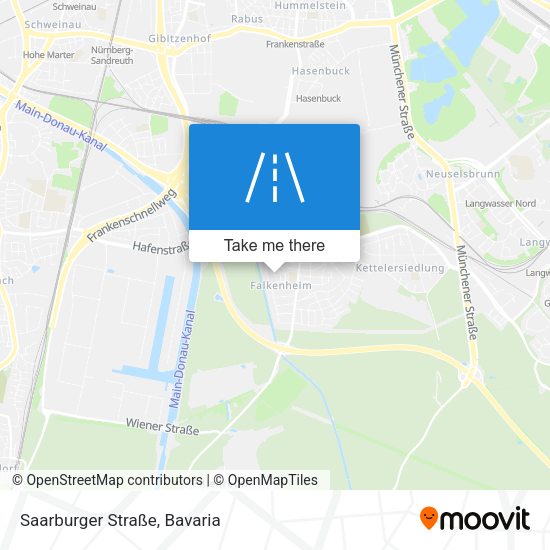 Saarburger Straße map