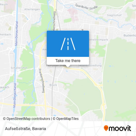 Aufseßstraße map