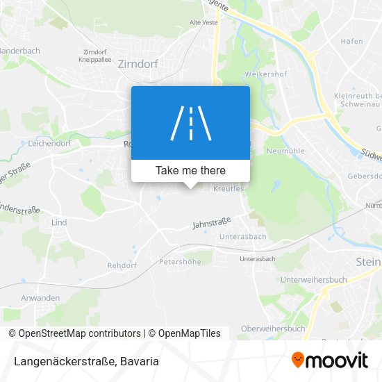 Langenäckerstraße map