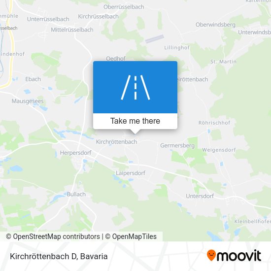 Kirchröttenbach D map