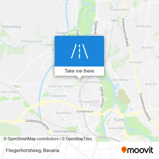 Карта Fliegerhorstweg