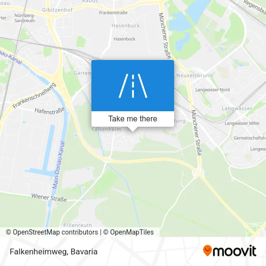 Карта Falkenheimweg