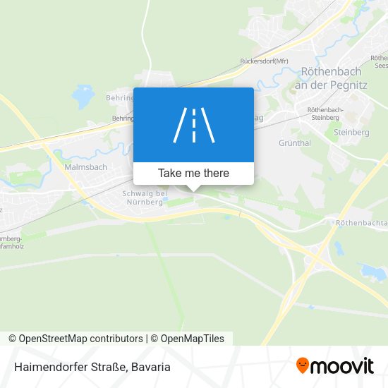 Haimendorfer Straße map