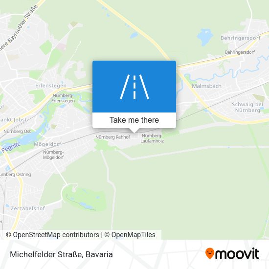 Michelfelder Straße map