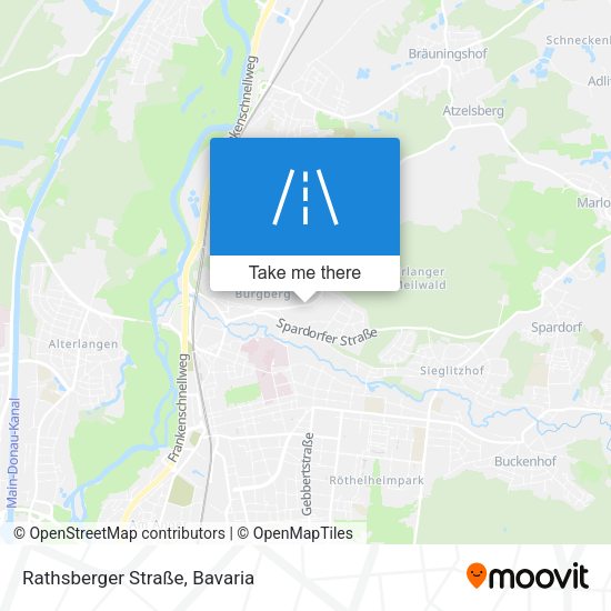 Rathsberger Straße map