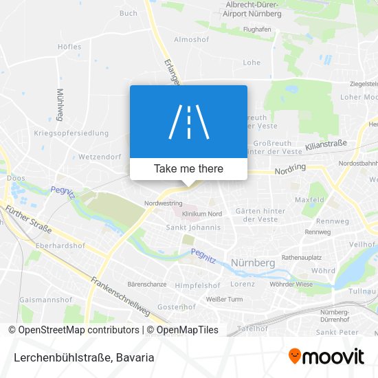 Lerchenbühlstraße map