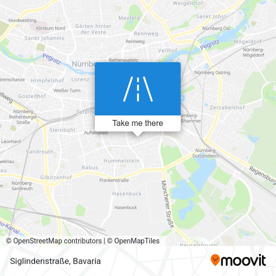 Siglindenstraße map