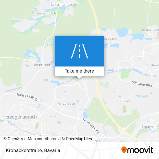 Krohäckerstraße map