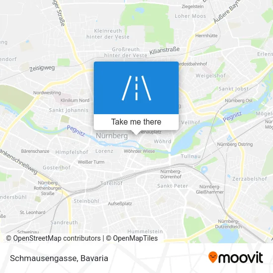 Schmausengasse map