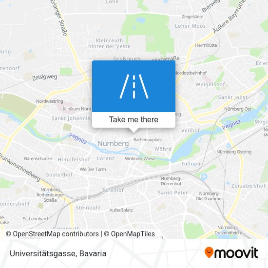 Universitätsgasse map