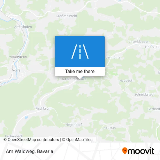 Карта Am Waldweg
