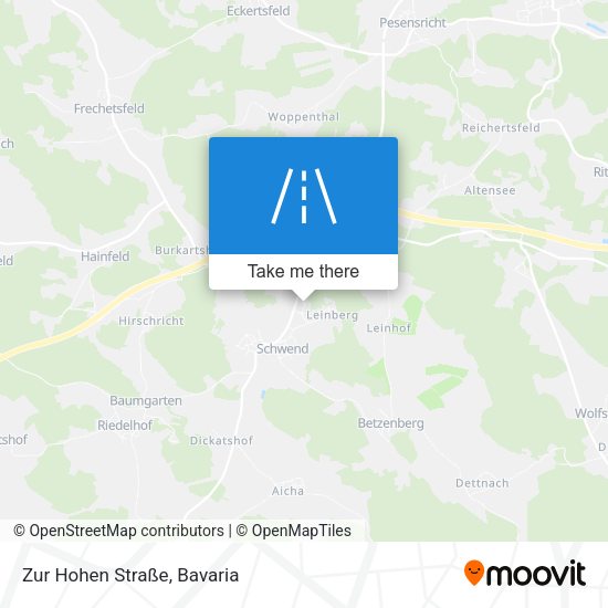 Zur Hohen Straße map