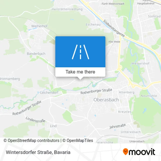 Wintersdorfer Straße map