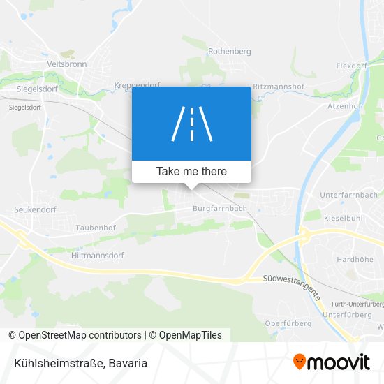 Kühlsheimstraße map
