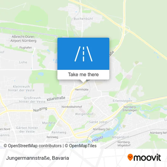 Карта Jungermannstraße