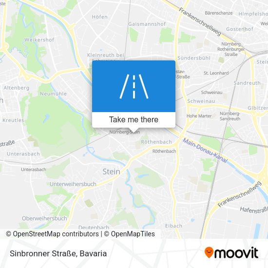 Sinbronner Straße map