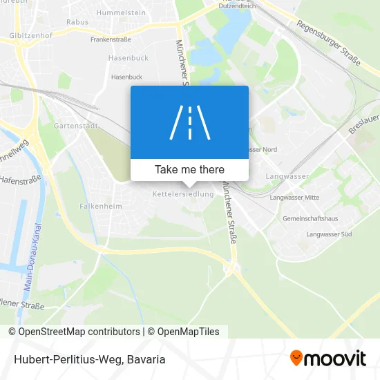 Hubert-Perlitius-Weg map