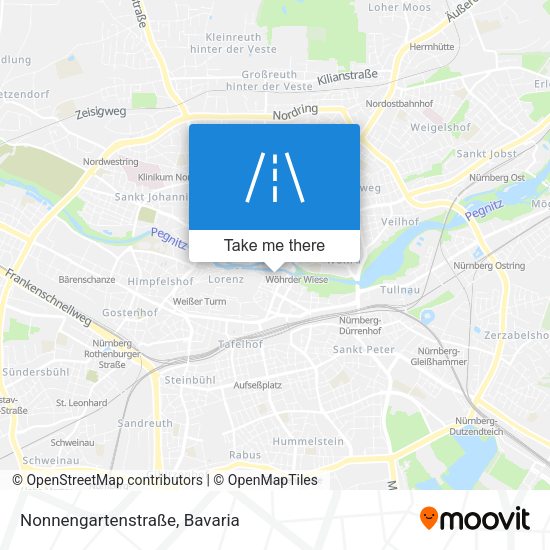 Nonnengartenstraße map