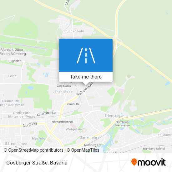 Gosberger Straße map