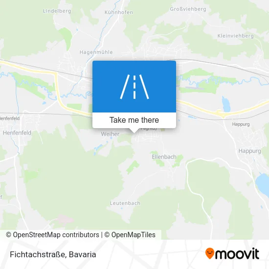 Fichtachstraße map