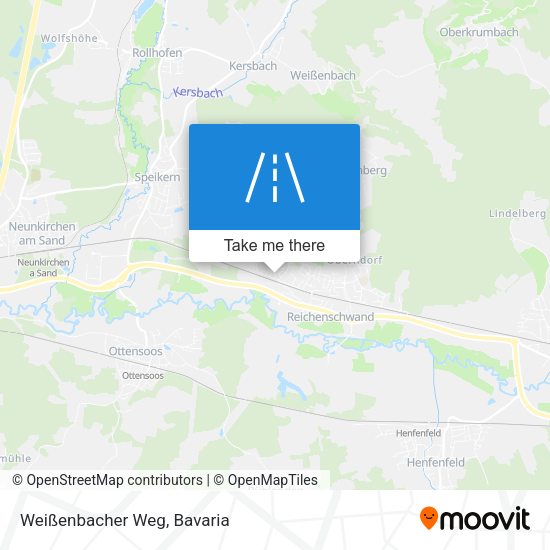 Weißenbacher Weg map