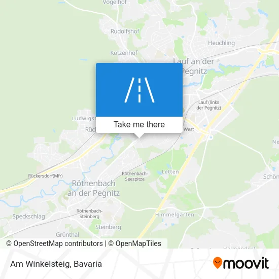 Карта Am Winkelsteig