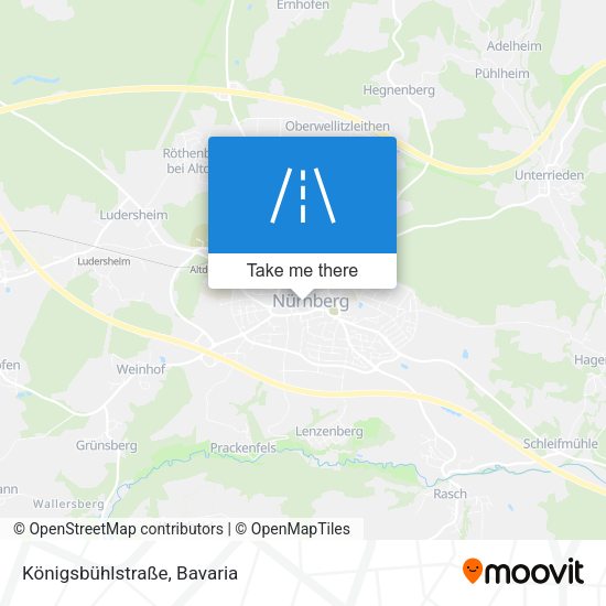 Königsbühlstraße map
