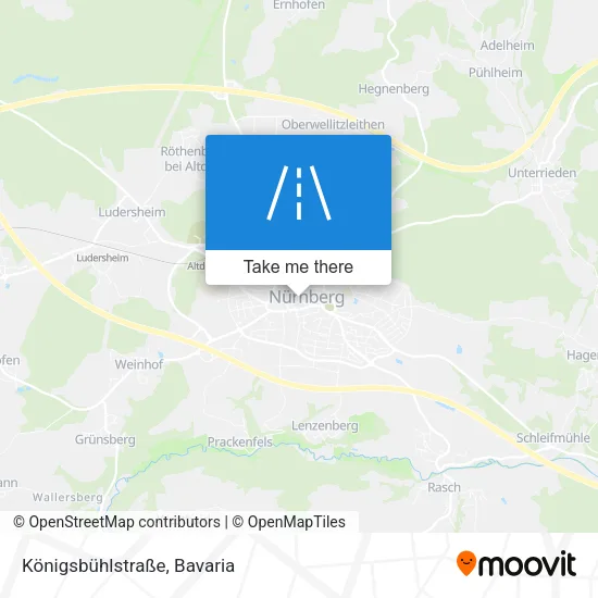 Königsbühlstraße map