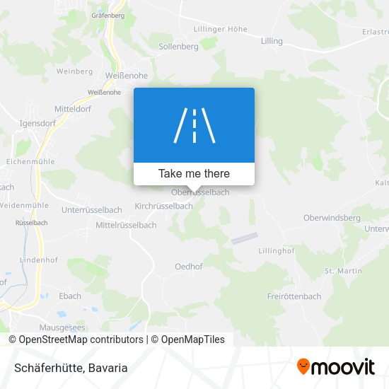Schäferhütte map