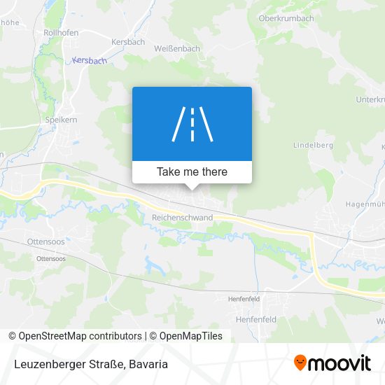 Leuzenberger Straße map
